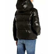 Picture of REPLAY WOMEN'S REVERSIBLE NYLON PADDED JACKET IN BLACK 2