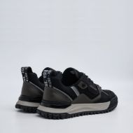 Picture of REPLAY MEN'S BLIX TEXTURE SNEAKERS IN BLACK 3
