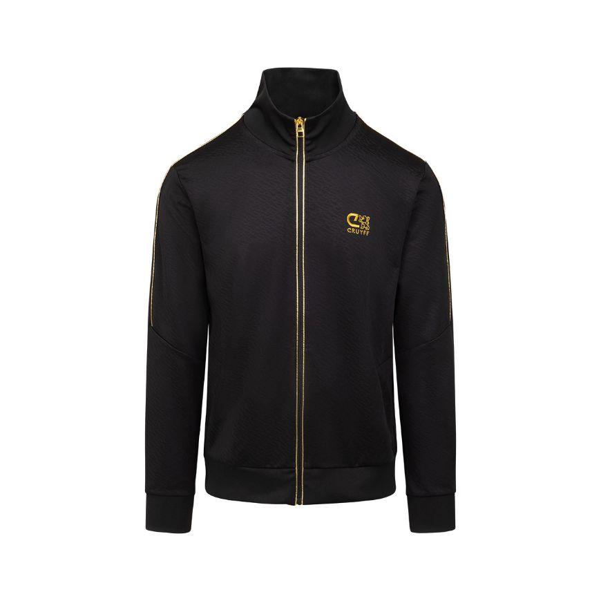 Picture of CRUYFF MEN'S CARLOS TRACKTOP IN BLACK/GOLD