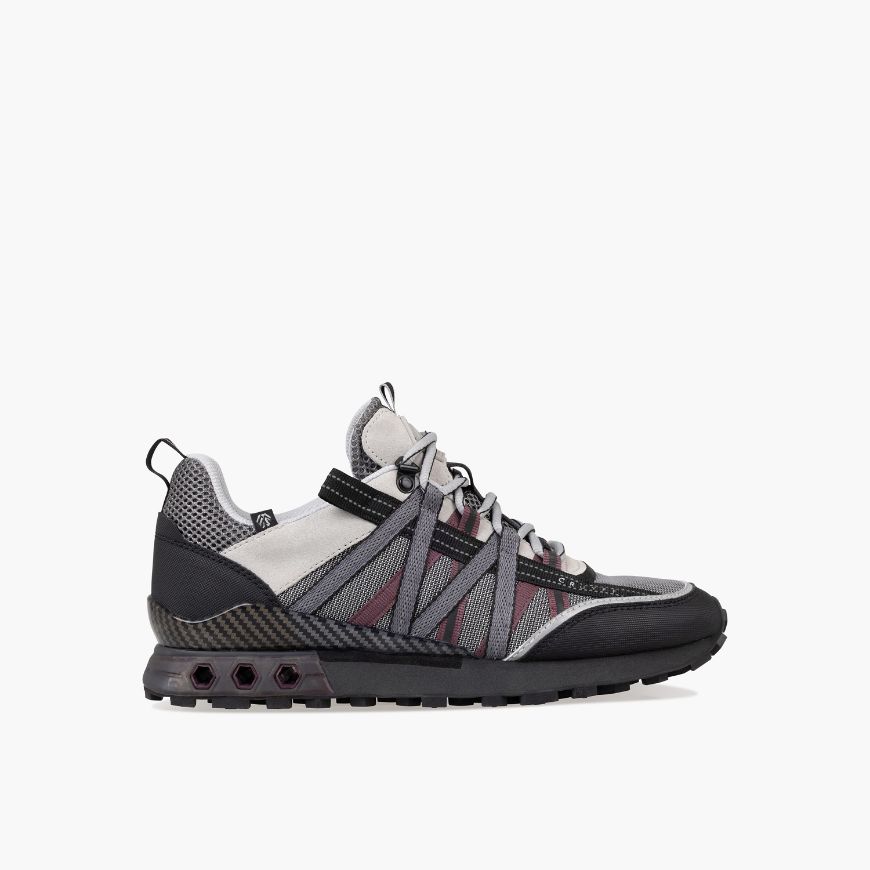 Picture of CRUYFF MEN'S FEARIA HEX-TECH // MONTSERRAT IN GREY/RED