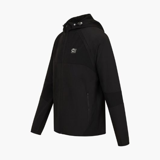 Show details for CRUYFF SPORTS MEN'S AGATE TRACKTOP IN BLACK 2 - FanPoint Picture of CRUYFF SPORTS MEN'S AGATE TRACKTOP IN BLACK 2