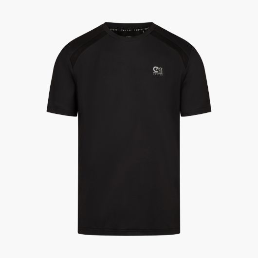 Show details for CRUYFF SPORTS MEN'S CALICITE TEE IN BLACK Picture of CRUYFF SPORTS MEN'S CALICITE TEE IN BLACK