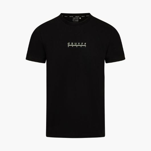 Show details for CRUYFF SPORTS MEN'S ECLO TEE IN BLACK Picture of CRUYFF SPORTS MEN'S ECLO TEE IN BLACK