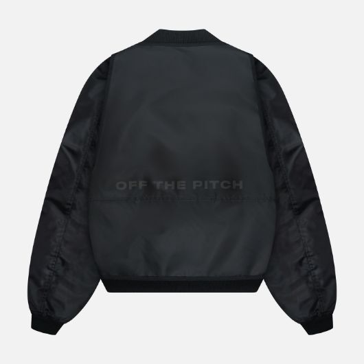 Show details for OTP MEN'S DOUBLE LAYERD BOMBER JACKET IN BLACK 2 - FanPoint Picture of OTP MEN'S DOUBLE LAYERD BOMBER JACKET IN BLACK 2