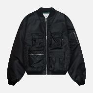 Снимка на OTP МЪЖКО ЯКЕ DOUBLE LAYERD BOMBER JACKET В ЧЕРНО 1