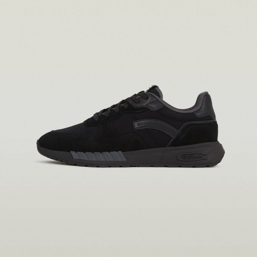 Picture of G-STAR MEN'S AVER TONAL SNEAKERS IN BLACK