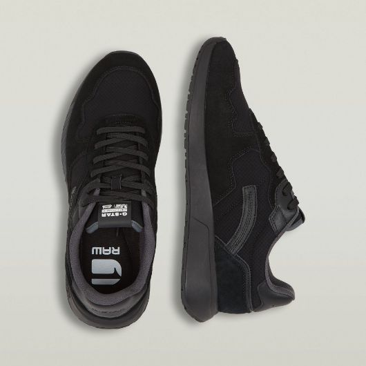 Show details for G-STAR MEN'S AVER TONAL SNEAKERS IN BLACK 2 - FanPoint Picture of G-STAR MEN'S AVER TONAL SNEAKERS IN BLACK 2