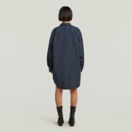 Picture of G-STAR WOMEN'S OVERSIZED WOVEN DRESS IN PINSTRIPE 3