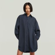 Picture of G-STAR WOMEN'S OVERSIZED WOVEN DRESS IN PINSTRIPE 4