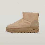 Picture of G-STAR WOMEN'S LHANA II MID SUEDE BOOTS IN BROWN 1