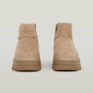 Picture of G-STAR WOMEN'S LHANA II MID SUEDE BOOTS IN BROWN 4