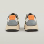 Picture of G-STAR MEN'S DUKO CONTRAST SNEAKERS IN WHITE/LT OLIVE 5