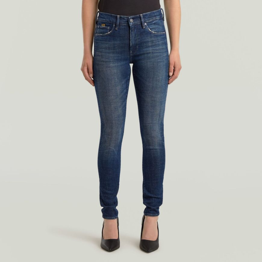 Picture of G-STAR WOMEN'S 3301 SKINNY JEANS IN ANTIQUE FADED ATLAS