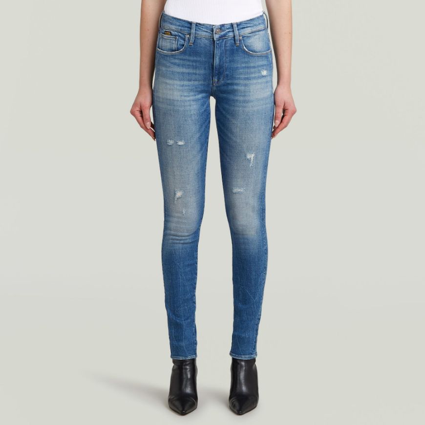 Picture of G-STAR WOMEN'S 3301 SKINNY JEANS IN VINTAGE ATLAS