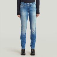 Picture of G-STAR WOMEN'S MIDGE SLIM STRAIGHT JEANS IN ANTIQUE FADED LAKE 1