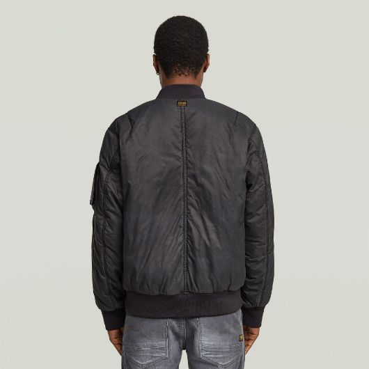 Show details for G-STAR MEN'S GA-1 BOMBER JACKET IN GREY 2 - FanPoint Picture of G-STAR MEN'S GA-1 BOMBER JACKET IN GREY 2