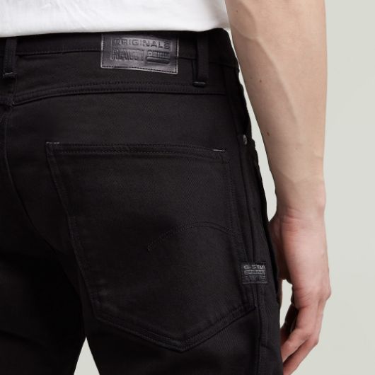 Показвай детайлите за G-STAR МЪЖКИ ДЕНИМ CONTOR 3D SLIM JEANS В ЧЕРНО 3 - FanPoint Снимка на G-STAR МЪЖКИ ДЕНИМ CONTOR 3D SLIM JEANS В ЧЕРНО 3
