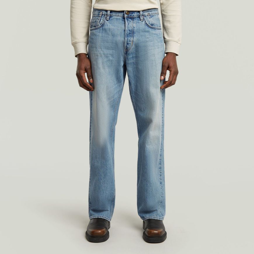 Picture of G-STAR MEN'S DEEGGIE RELAXED STRAIGHT JEANS IN VINTAGE CUMULUS BLUE