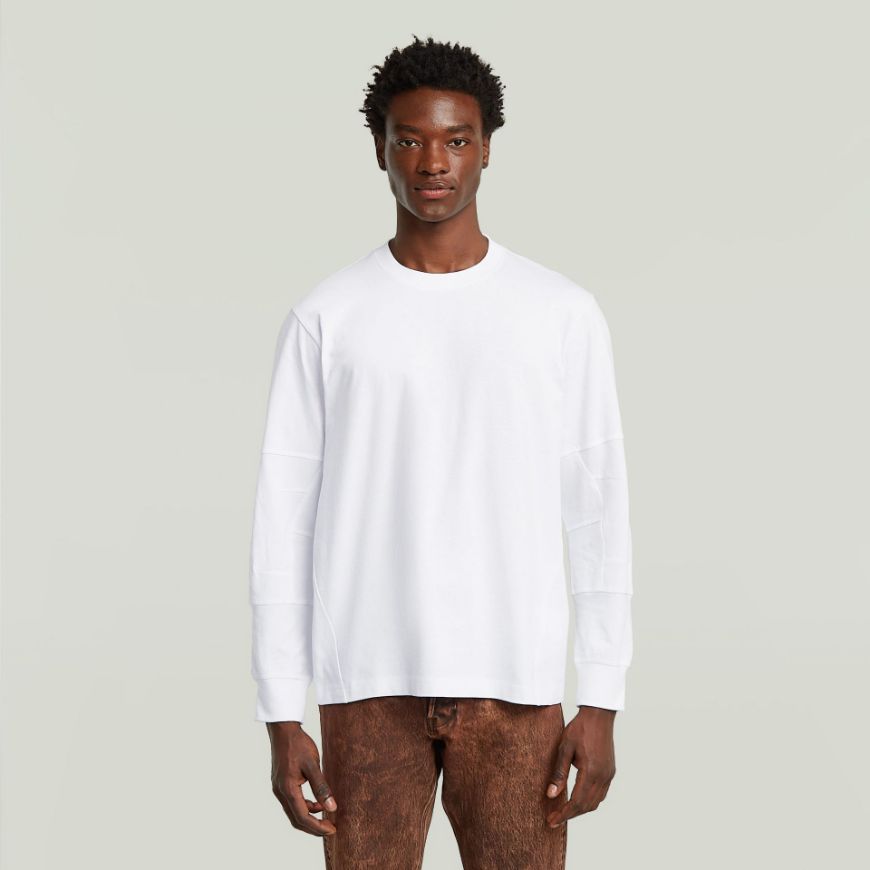 Picture of G-STAR MEN'S CONSTRUCTED LOOSE T-SHIRT IN WHITE