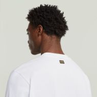 Picture of G-STAR MEN'S CONSTRUCTED LOOSE T-SHIRT IN WHITE 3
