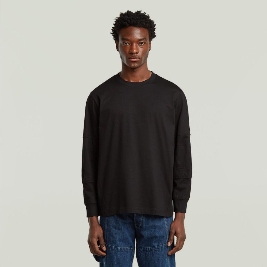 Picture of G-STAR MEN'S CONSTRUCTED LOOSE T-SHIRT IN BLACK