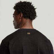 Picture of G-STAR MEN'S CONSTRUCTED LOOSE T-SHIRT IN BLACK 3