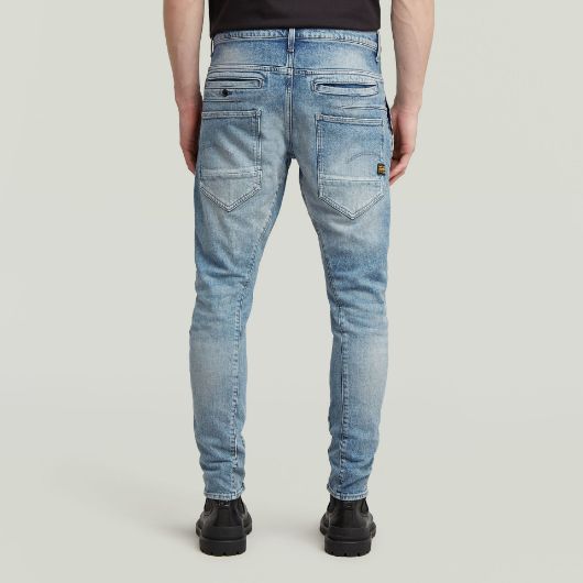 Показвай детайлите за G-STAR МЪЖКИ ДЕНИМ D-STAQ 3D SLIM JEANS VINTAGE ANTALYA BLUE DESTROYED 2 - FanPoint Снимка на G-STAR МЪЖКИ ДЕНИМ D-STAQ 3D SLIM JEANS VINTAGE ANTALYA BLUE DESTROYED 2