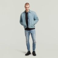 Picture of G-STAR MEN'S D-STAQ 3D SLIM JEANS IN VINTAGE ANTALYA BLUE DESTROYED 4