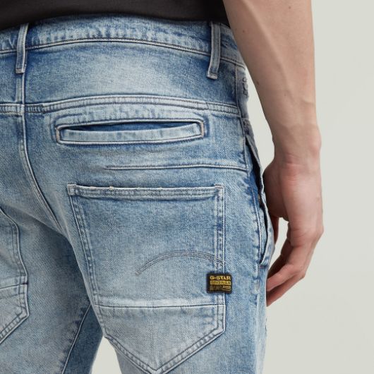 Показвай детайлите за G-STAR МЪЖКИ ДЕНИМ D-STAQ 3D SLIM JEANS VINTAGE ANTALYA BLUE DESTROYED 3 - FanPoint Снимка на G-STAR МЪЖКИ ДЕНИМ D-STAQ 3D SLIM JEANS VINTAGE ANTALYA BLUE DESTROYED 3