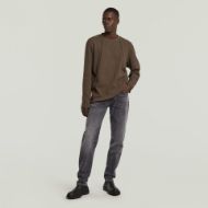 Picture of G-STAR MEN'S MORRY FWD REGULAR TAPERED JEANS IN FADED GREY MANTA 4