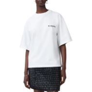 Picture of ALLSAINTS WOMEN'S HEAPS AMELIE T-SHIRT IN OPTIC WHITE 3
