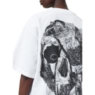 Picture of ALLSAINTS WOMEN'S HEAPS AMELIE T-SHIRT IN OPTIC WHITE 2