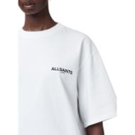 Picture of ALLSAINTS WOMEN'S HEAPS AMELIE T-SHIRT IN OPTIC WHITE 5