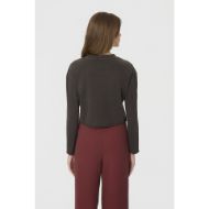 Picture of DIRTY LAUNDRY WOMEN'S BOXY LONGSLEEVE IN VINTAGE BLACK 3