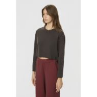 Picture of DIRTY LAUNDRY WOMEN'S BOXY LONGSLEEVE IN VINTAGE BLACK 2