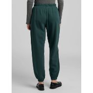 Picture of REPLAY WOMEN'S FLEECE JOGGERS WITH R EMBROIDERY IN BOTTLE GREEN 3