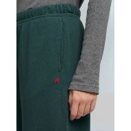 Picture of REPLAY WOMEN'S FLEECE JOGGERS WITH R EMBROIDERY IN BOTTLE GREEN 6