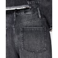 Picture of ALLSAINTS WOMEN'S CARTER BARREL JEANS IN WASHED BLACK 4