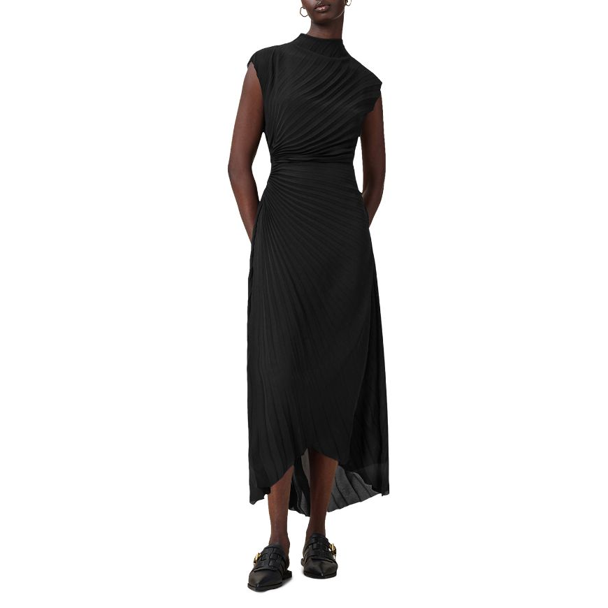 Picture of ALLSAINTS WOMEN'S RAYANNA DRESS IN BLACK
