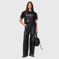 Picture of ALLSAINTS WOMEN'S ROAR TOMMI T-SHIRT IN BLACK 5