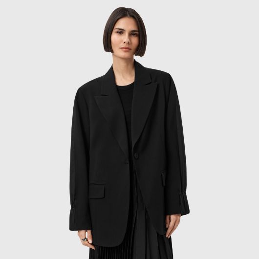 Показвай детайлите за ALLSAINTS ДАМСКО САКО ALASSETT В ЧЕРНО Снимка на ALLSAINTS ДАМСКО САКО ALASSETT В ЧЕРНО