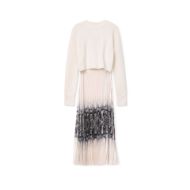 Picture of ALLSAINTS WOMEN'S CURTIS OPHIS DRESS IN CHALK WHITE 9
