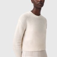 Picture of ALLSAINTS WOMEN'S CURTIS OPHIS DRESS IN CHALK WHITE 7