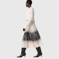 Picture of ALLSAINTS WOMEN'S CURTIS OPHIS DRESS IN CHALK WHITE 5