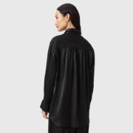 Picture of ALLSAINTS WOMEN'S BERNIE SHIRT  IN PETRA BLACK 2