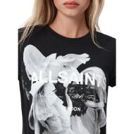 Picture of ALLSAINTS WOMEN'S LENA ANNA T-SHIRT IN BLACK 4