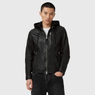Снимка на ALLSAINTS МЪЖКО КОЖЕНО ЯКЕ ASHTON В ЧЕРНО 1