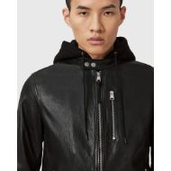 Снимка на ALLSAINTS МЪЖКО КОЖЕНО ЯКЕ ASHTON В ЧЕРНО 6