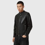 Снимка на ALLSAINTS МЪЖКО КОЖЕНО ЯКЕ ASHTON В ЧЕРНО 2