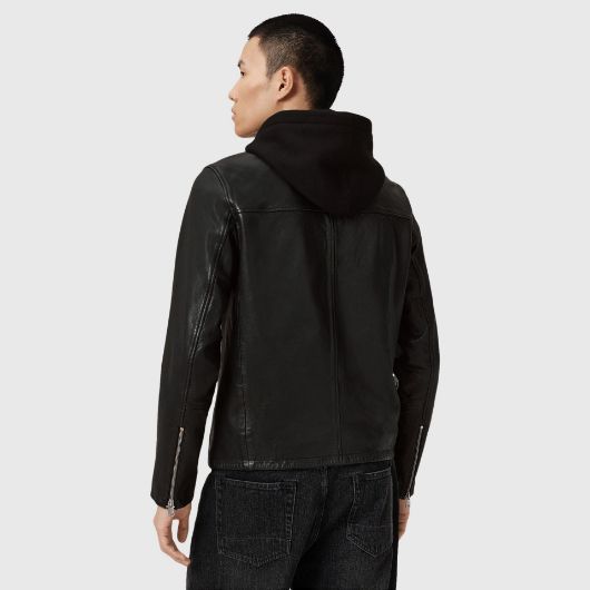 Показвай детайлите за ALLSAINTS МЪЖКО КОЖЕНО ЯКЕ ASHTON В ЧЕРНО 3 - FanPoint Снимка на ALLSAINTS МЪЖКО КОЖЕНО ЯКЕ ASHTON В ЧЕРНО 3
